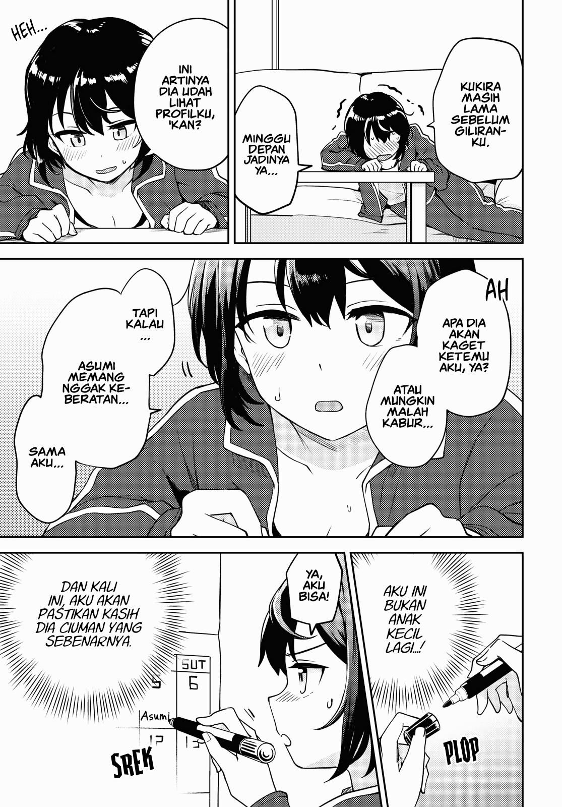 Asumi-chan wa Les Fuuzoku ni Kyoumi ga Arimasu! Chapter 6 - Halaman 5