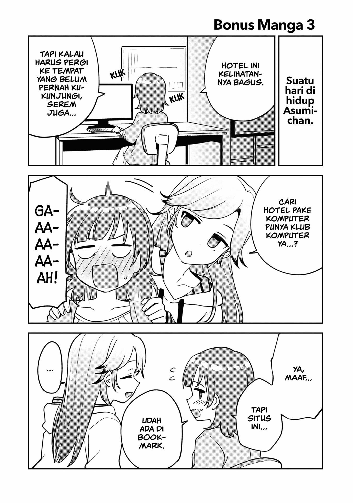 Asumi-chan wa Les Fuuzoku ni Kyoumi ga Arimasu! Chapter 5.1 - Halaman 3