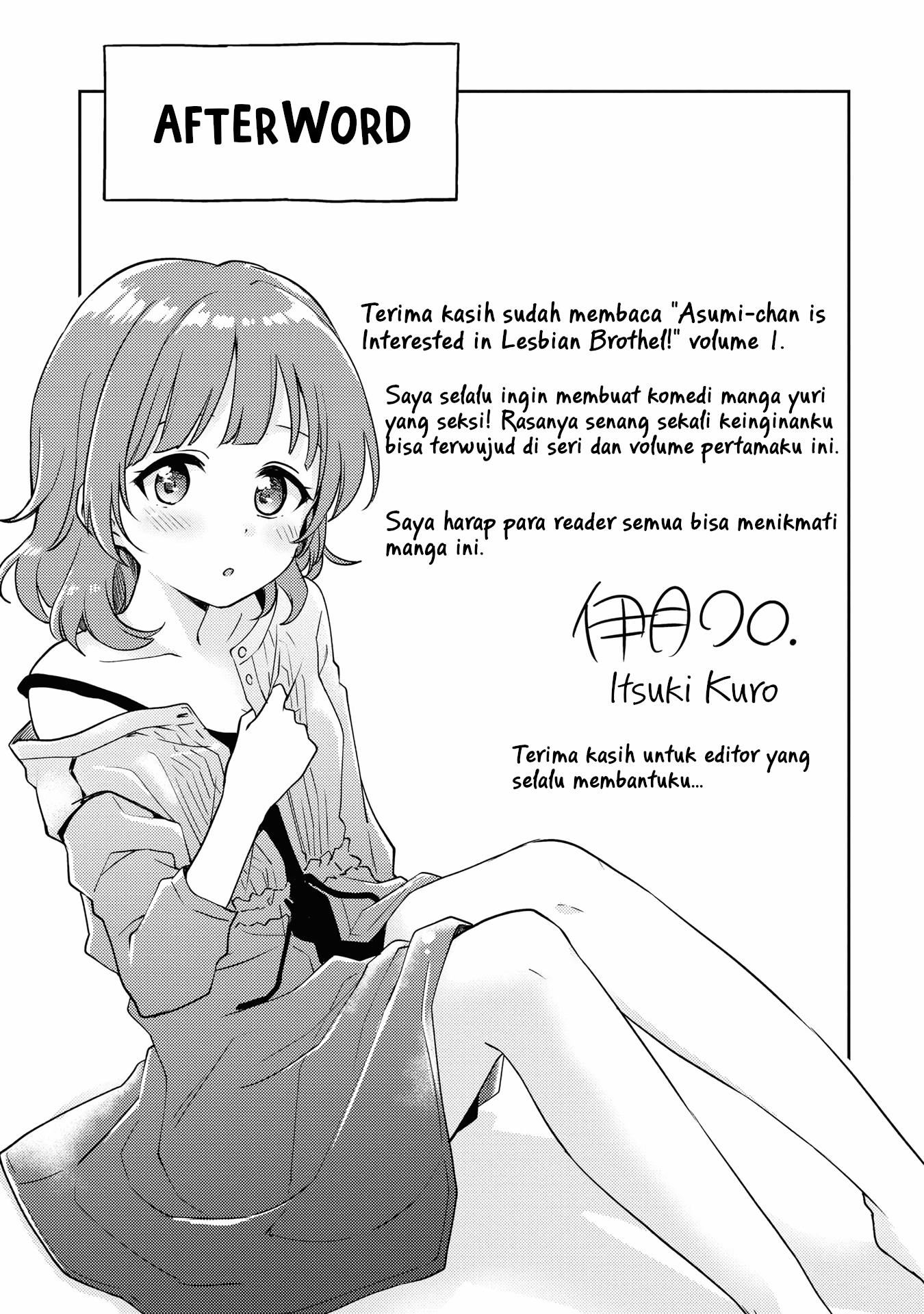 Asumi-chan wa Les Fuuzoku ni Kyoumi ga Arimasu! Chapter 5.1 - Halaman 6