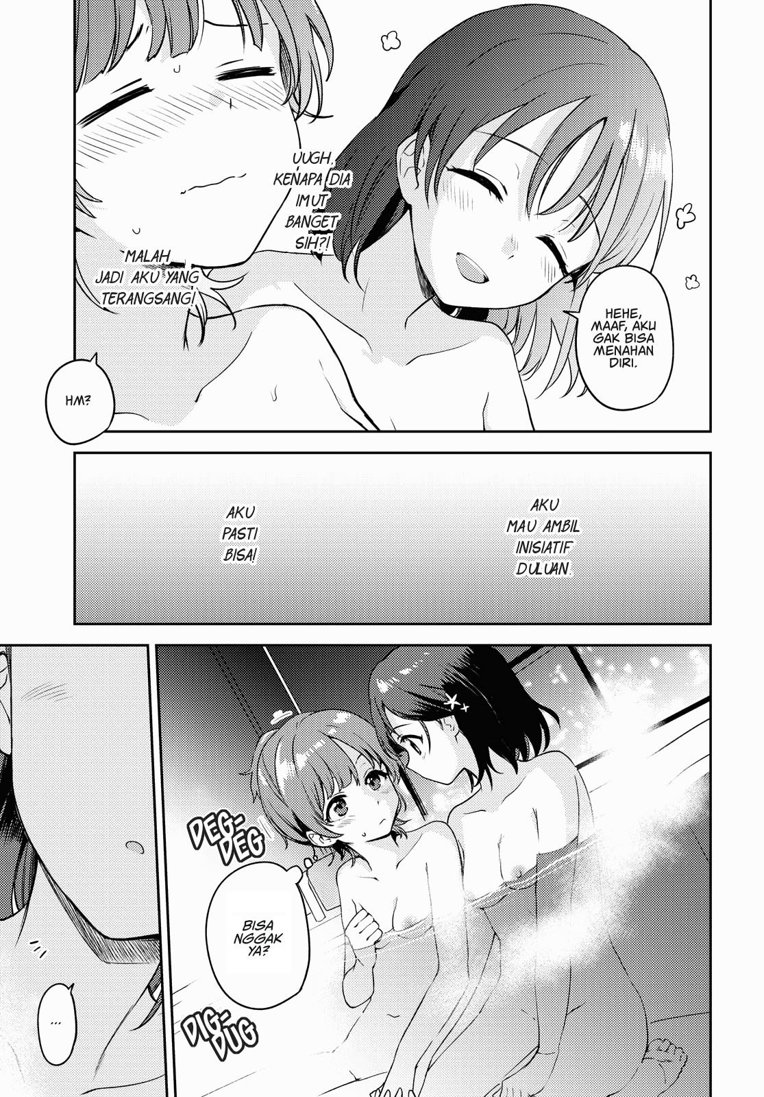 Asumi-chan wa Les Fuuzoku ni Kyoumi ga Arimasu! Chapter 4 - Halaman 9