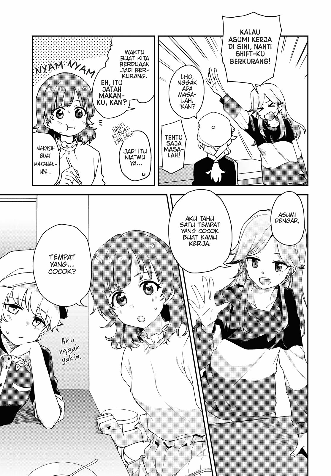 Asumi-chan wa Les Fuuzoku ni Kyoumi ga Arimasu! Chapter 3 - Halaman 5