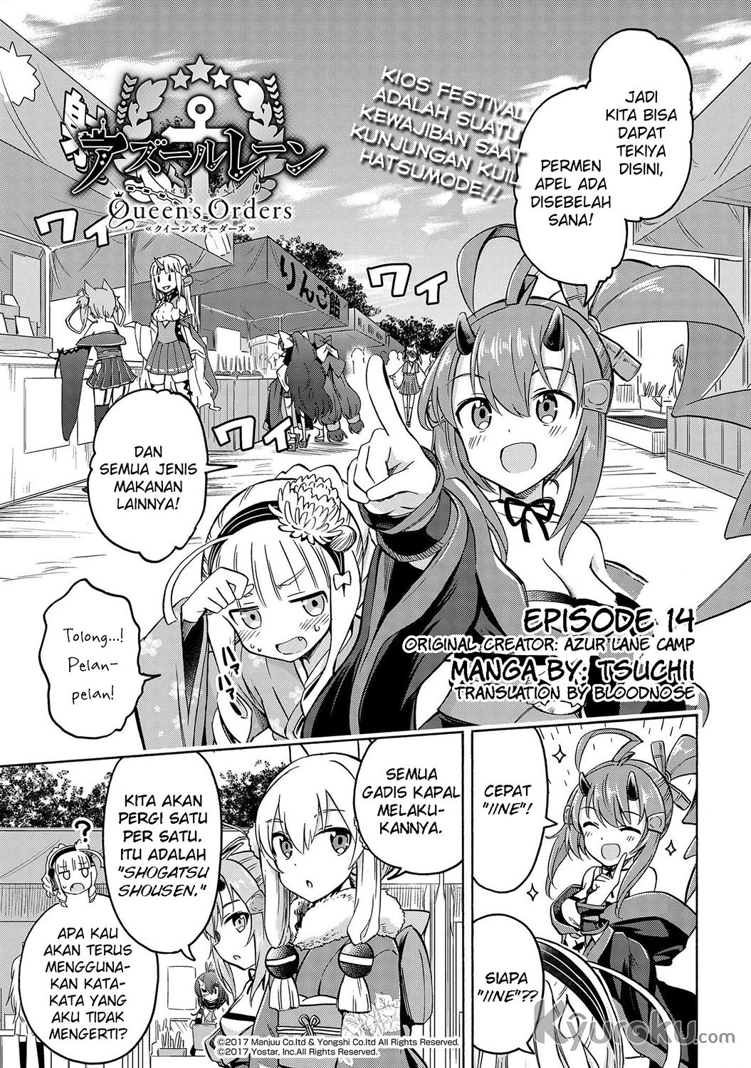 Azur Lane Queen's Orders Chapter 14 - Halaman 2
