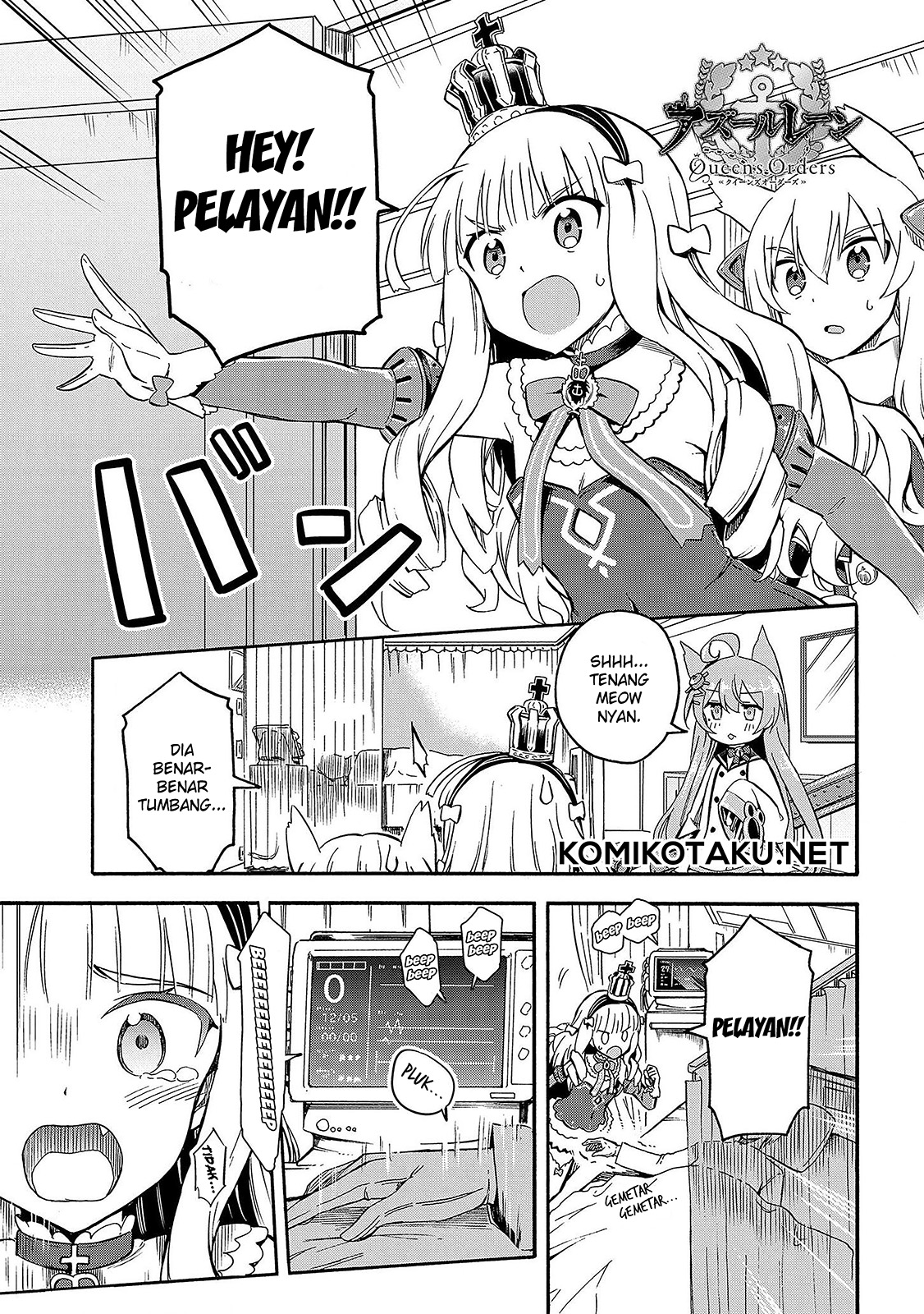 Komik Azur Lane Queen's Orders Chapter 02 gambar 1
