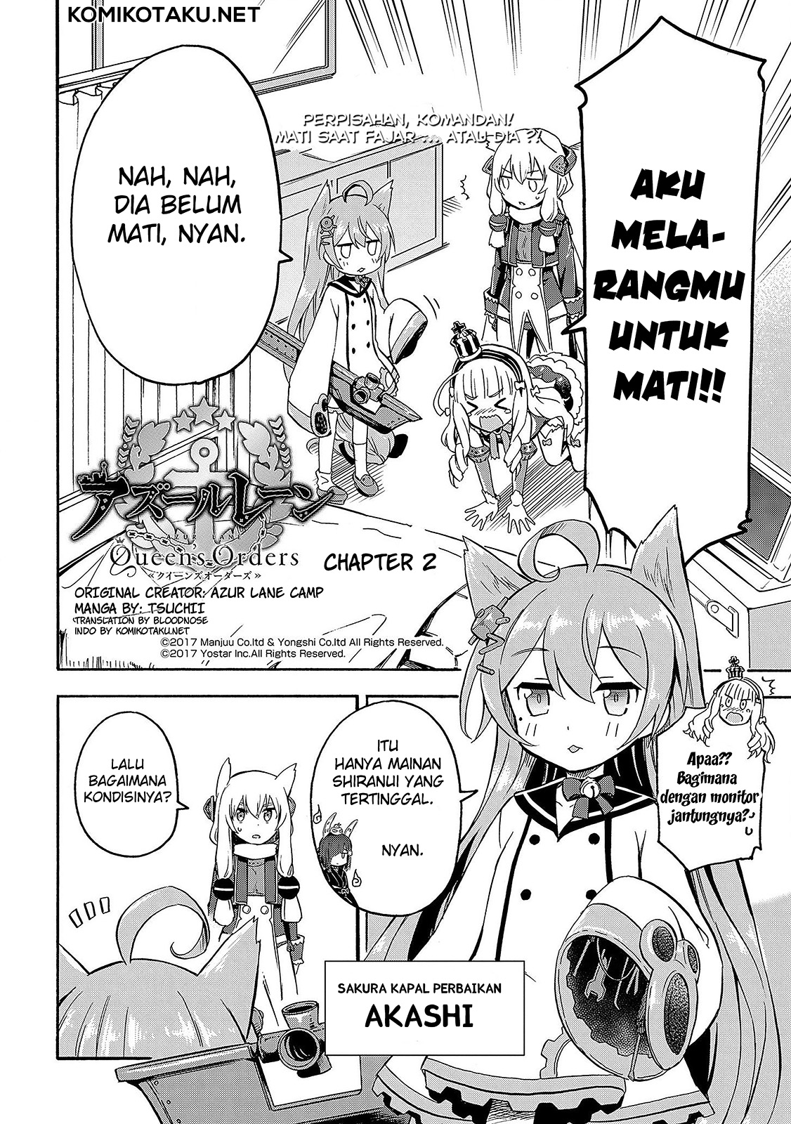 Azur Lane Queen's Orders Chapter 02 - Halaman 2