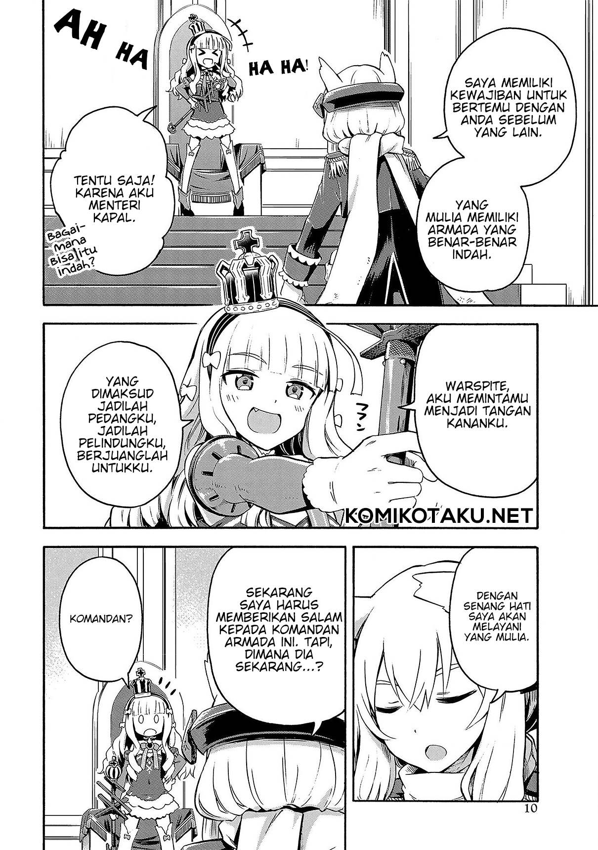 Azur Lane Queen's Orders Chapter 01 - Halaman 4