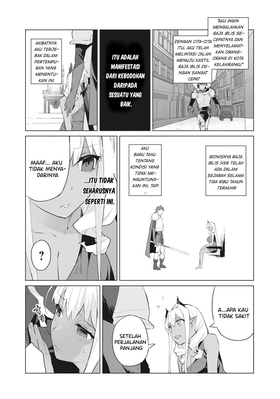 Biryuu Enshoutan ~Jikokouteikan ga Gekitei na Dragon-kyuu Bishoujo Maou o, Yuusha ga Icharabu de Taijisuru Ohanashi~ Chapter 1.2 - Halaman 9