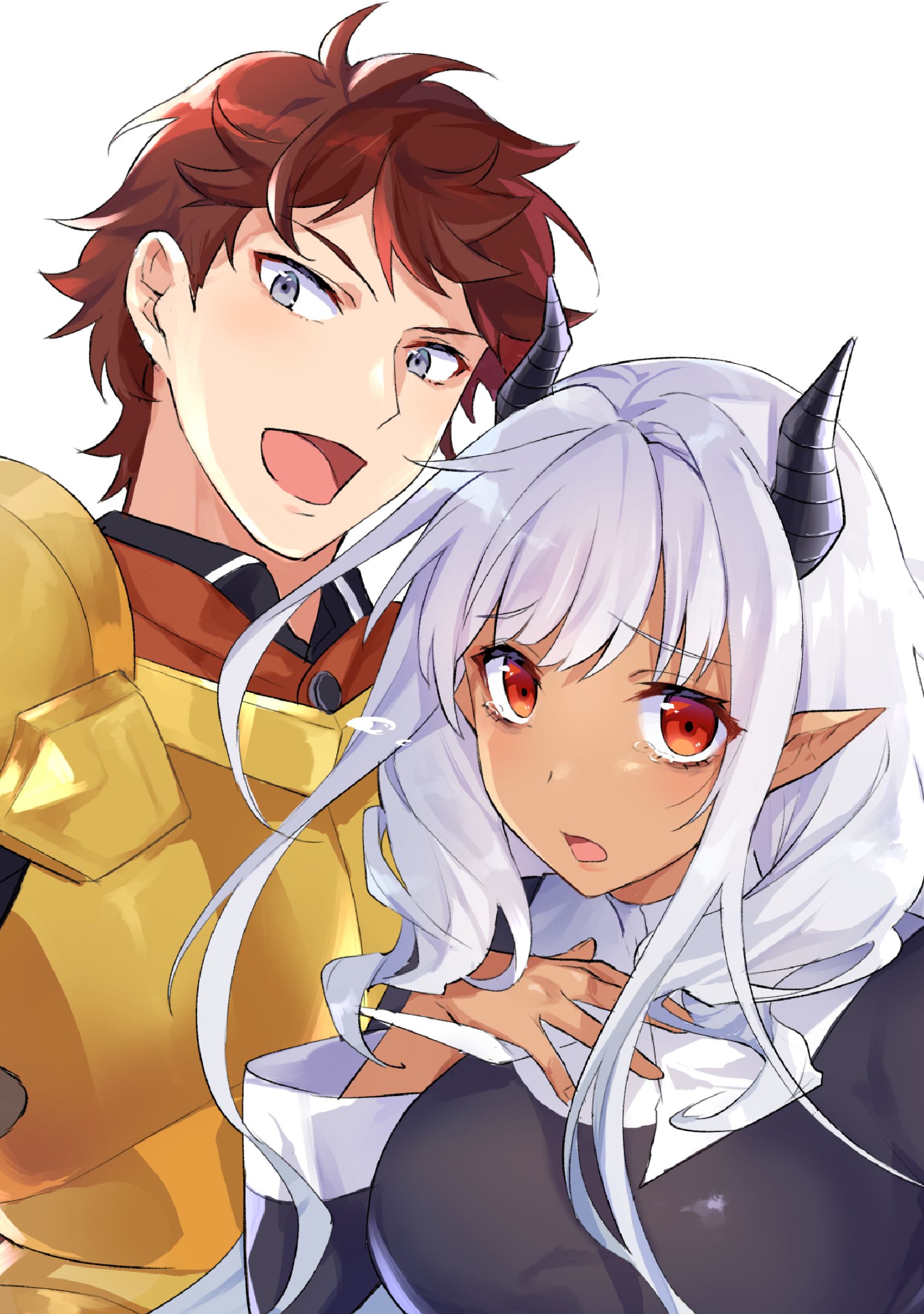 Komik Biryuu Enshoutan ~Jikokouteikan ga Gekitei na Dragon-kyuu Bishoujo Maou o, Yuusha ga Icharabu de Taijisuru Ohanashi~ Chapter 1 gambar 1