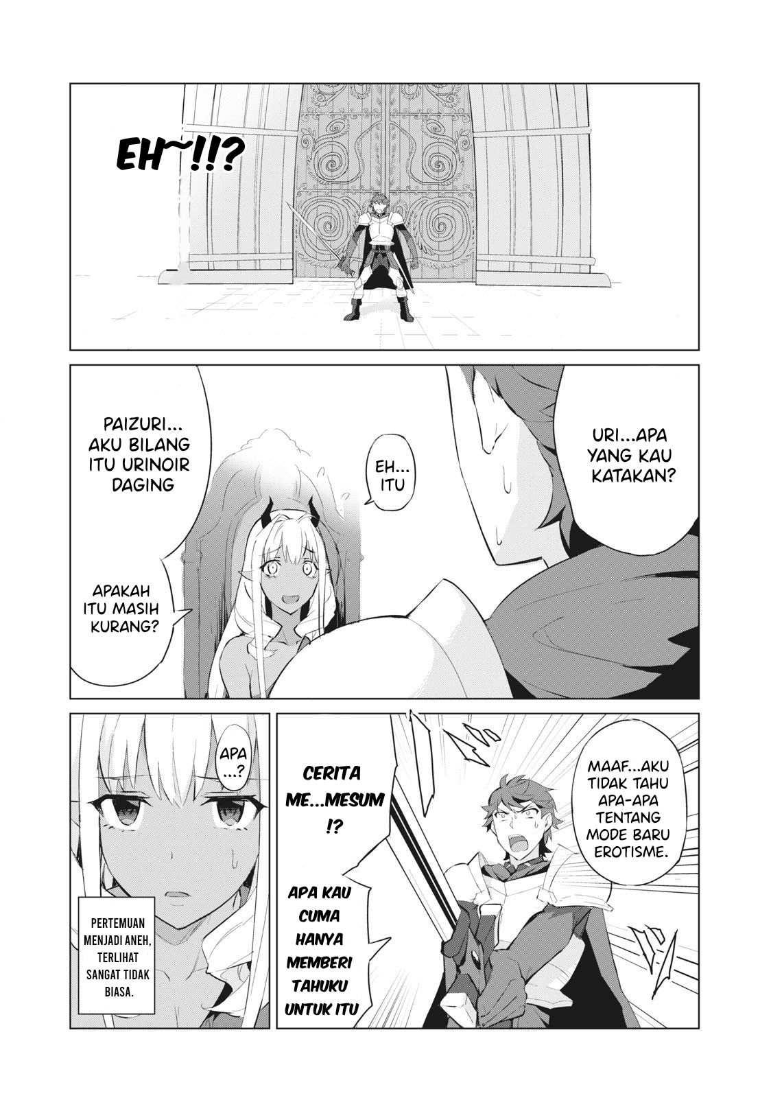 Biryuu Enshoutan ~Jikokouteikan ga Gekitei na Dragon-kyuu Bishoujo Maou o, Yuusha ga Icharabu de Taijisuru Ohanashi~ Chapter 1 - Halaman 9