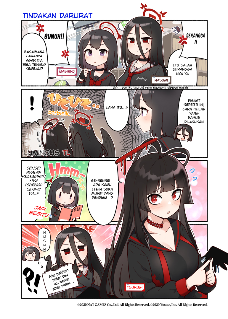 Komik Blue Archive Chapter 5 gambar 1
