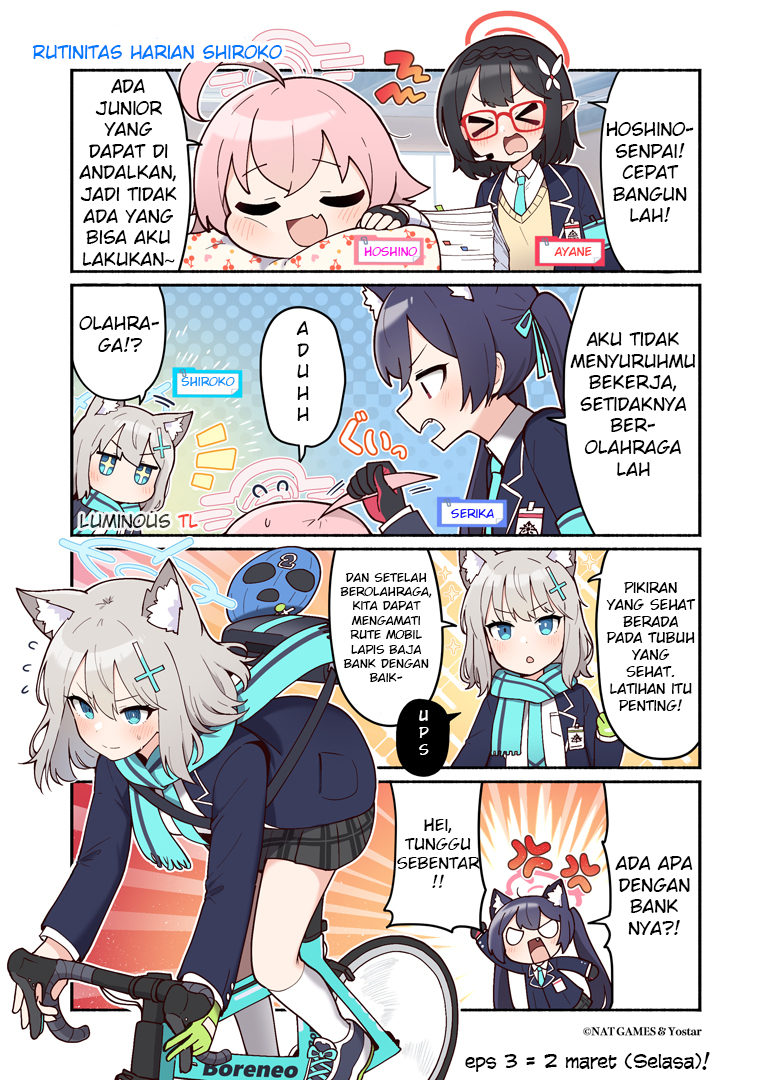 Komik Blue Archive Chapter 2 gambar 1