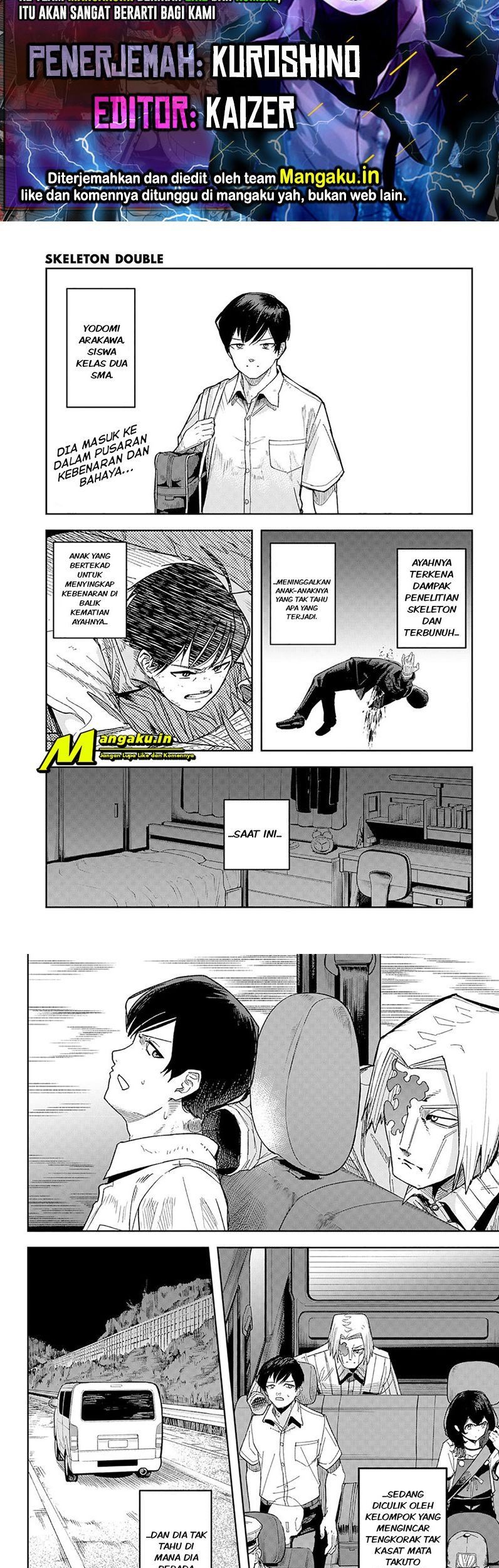 Komik Skeleton Double Chapter 06.1 gambar 1