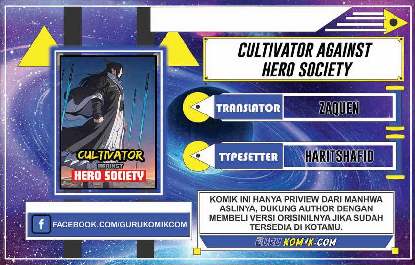 Komik Cultivator Against Hero Society Chapter 15 gambar 1