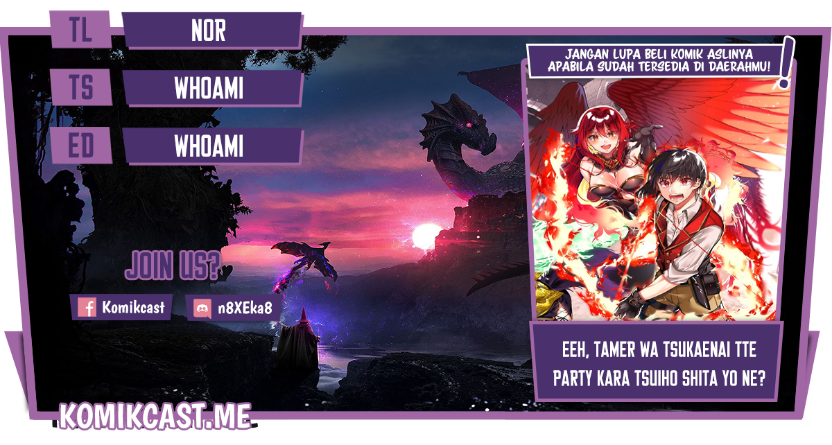 Komik Eeh, Tamer wa Tsukaenai tte Party kara Tsuiho Shita yo ne? Chapter 07 gambar 1