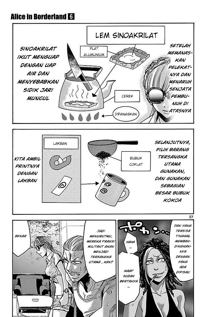 Alice in Borderland Chapter 23 - Halaman 29