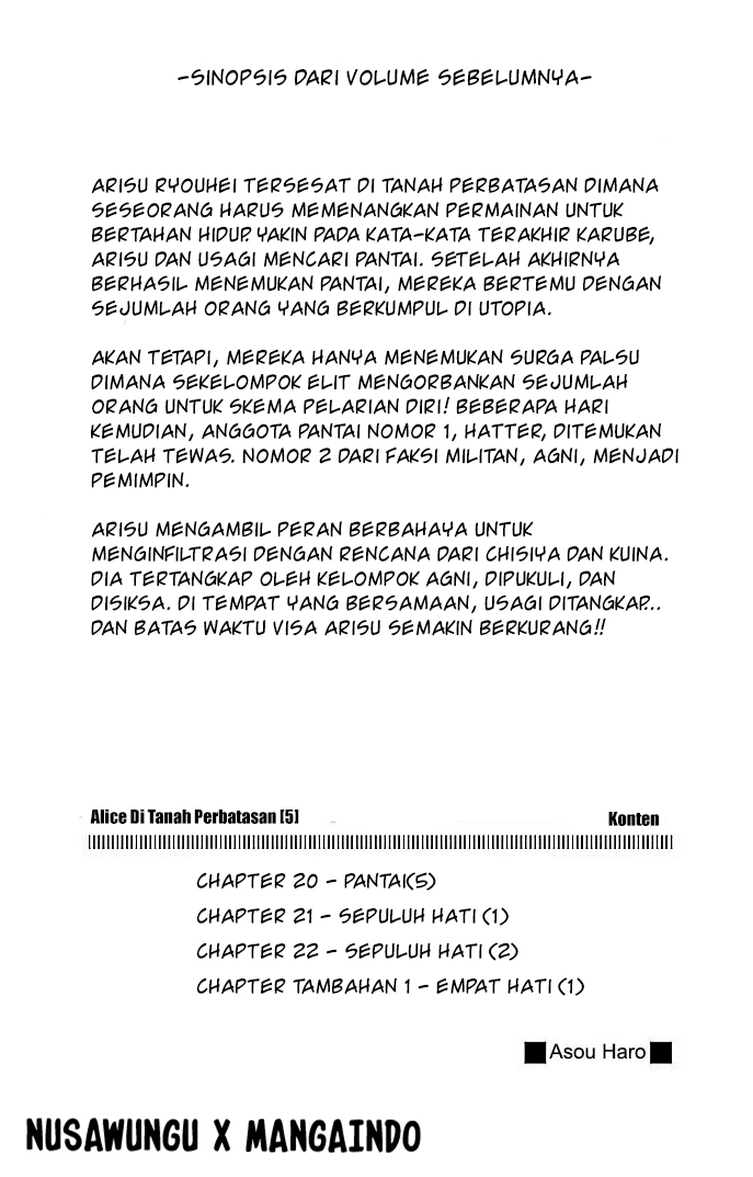 Alice in Borderland Chapter 20 - Halaman 4