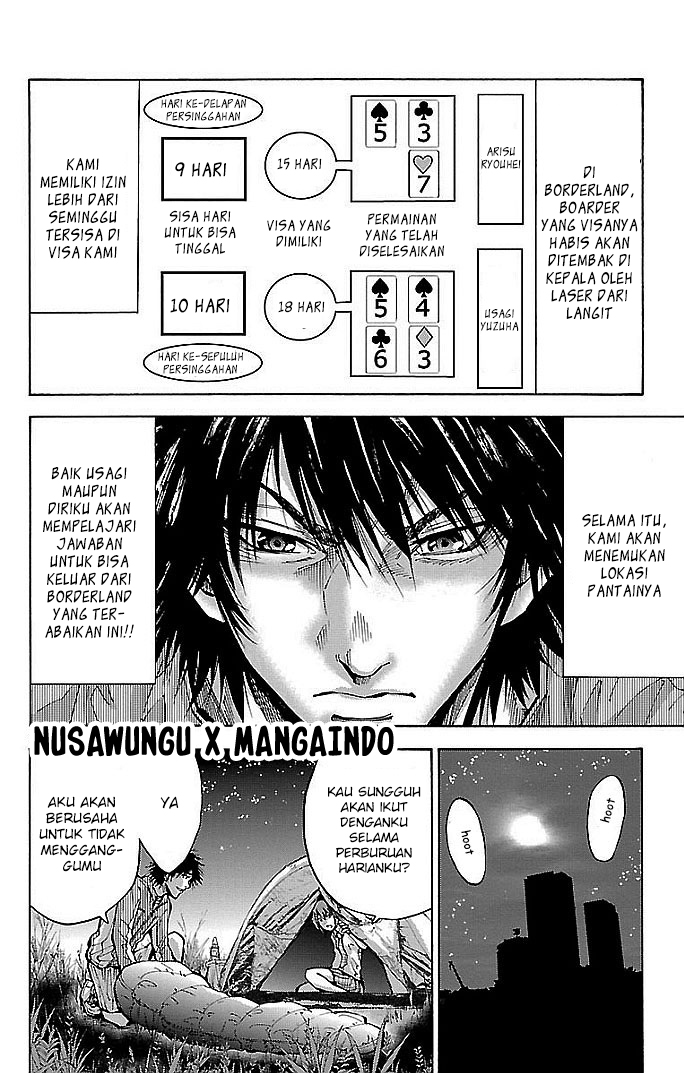 Alice in Borderland Chapter 15 - Halaman 9