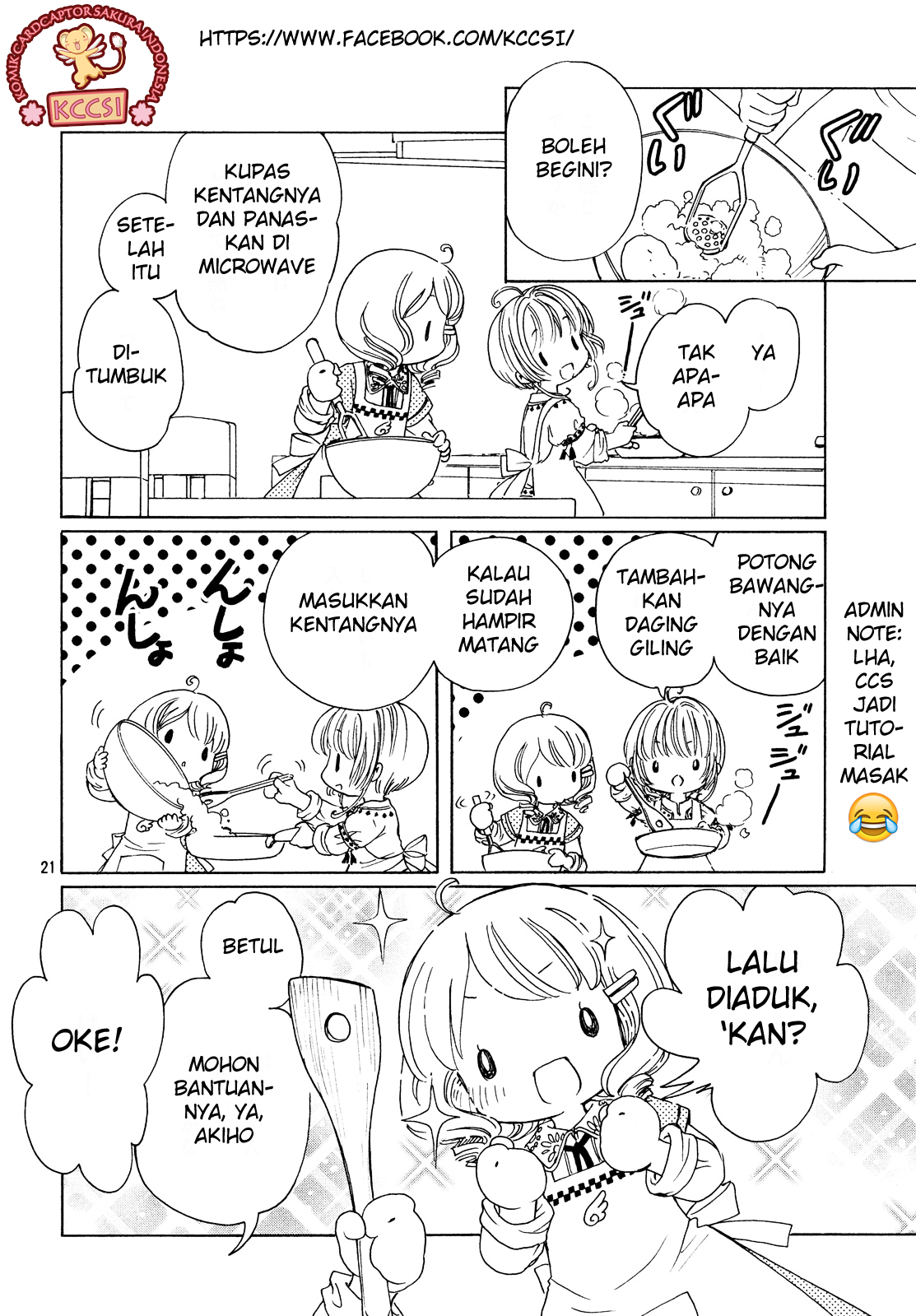 Cardcaptor Sakura – Clear Card Arc Chapter 25 - Halaman 23