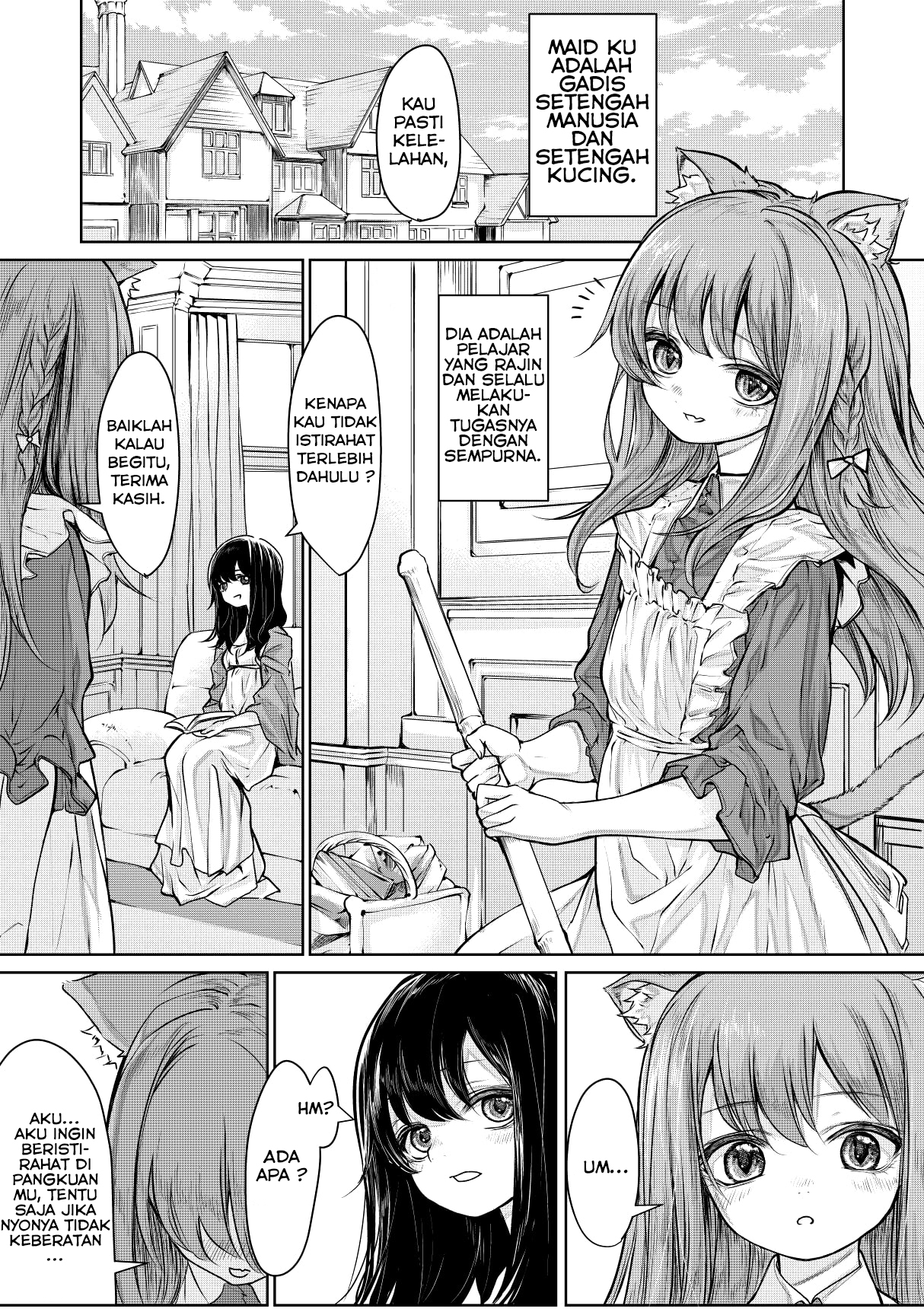 Komik Cat Maid and Mistress Chapter 3 gambar 1