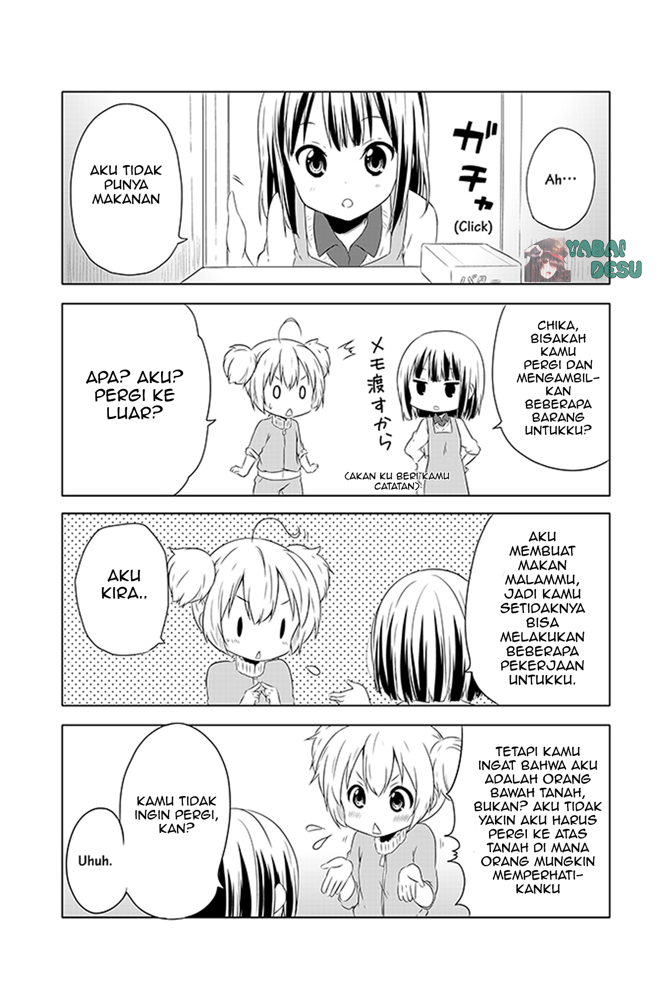 Chikanoko Chapter 2 - Halaman 3