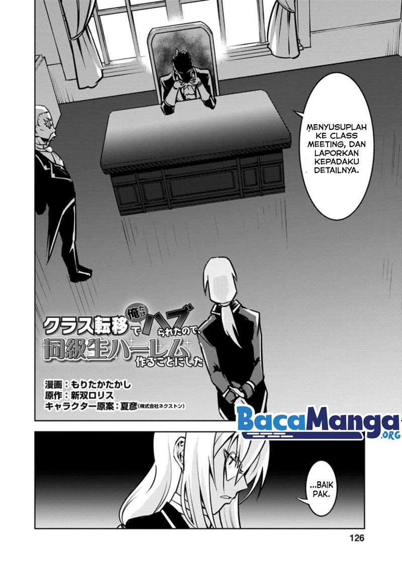 Class Ten’i de Ore dake Haburareta no de, Doukyuusei Harem Tsukuru Koto ni shita Chapter 15 - Halaman 3