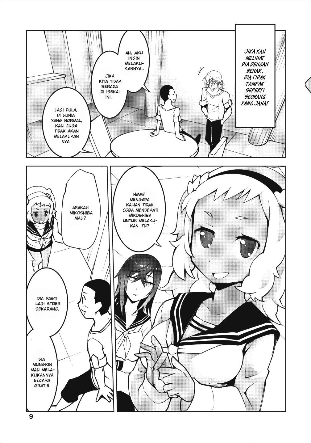 Class Ten’i de Ore dake Haburareta no de, Doukyuusei Harem Tsukuru Koto ni shita Chapter 6 - Halaman 7