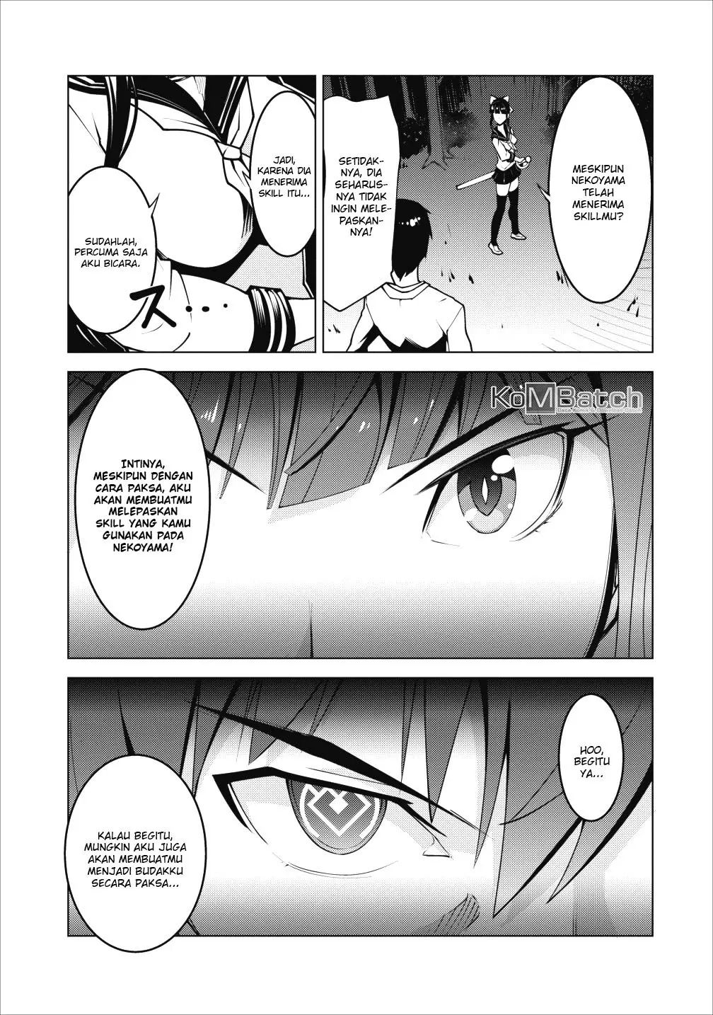 Class Ten’i de Ore dake Haburareta no de, Doukyuusei Harem Tsukuru Koto ni shita Chapter 3 - Halaman 4