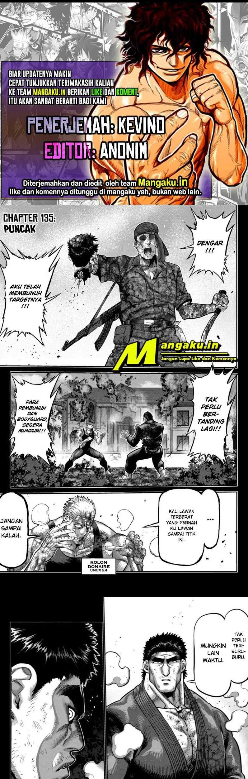 Komik Kengan Omega Chapter 135 gambar 1