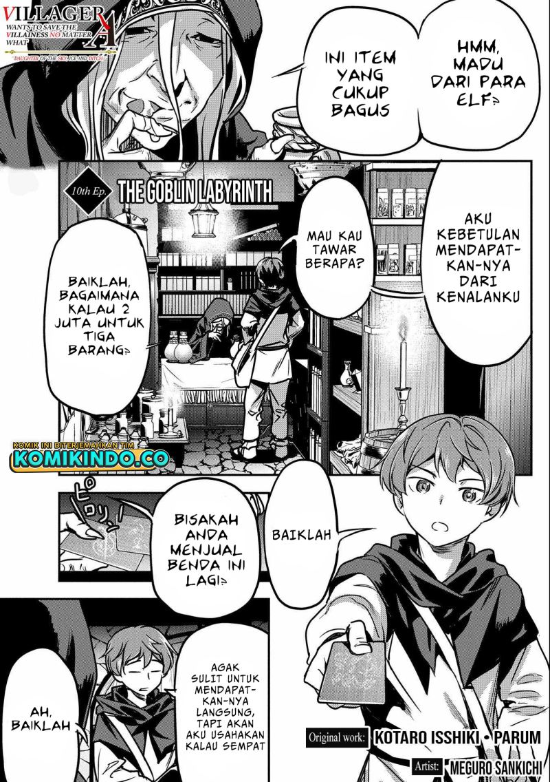 Manga Villager A Wants to Save the Villainess no Matter What! Chapter 10 gambar 2