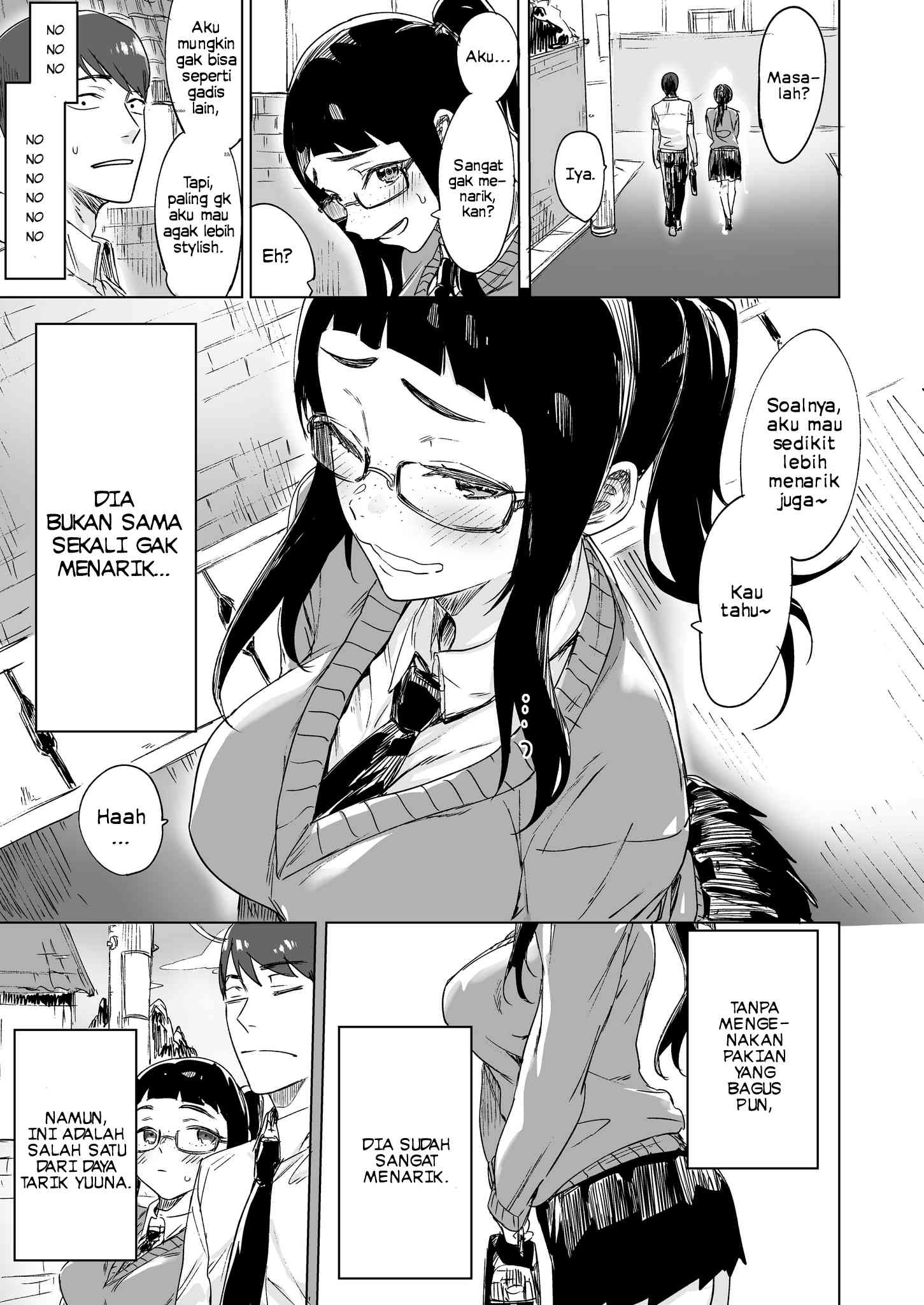 Komik Confessing To My Childhood Friend Who’s Worried She’s Plain Chapter 1 gambar 1