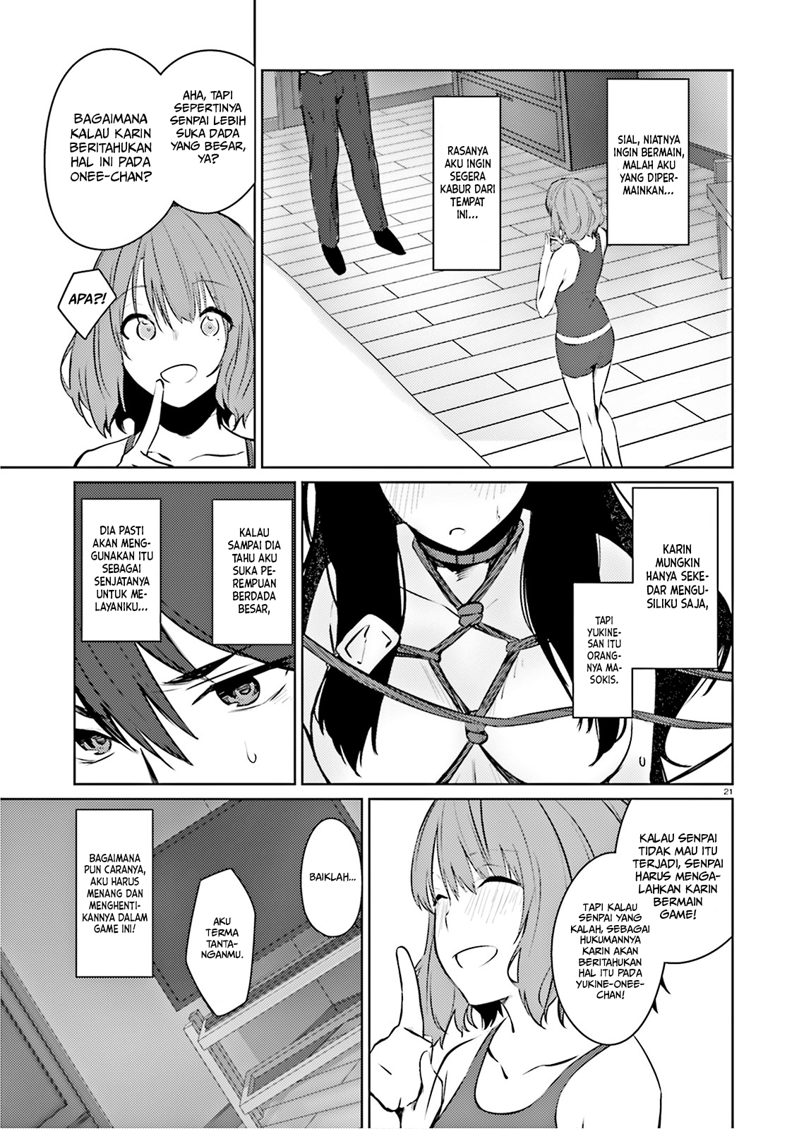 Could You Turn Three Perverted Sisters Into Fine Brides? Chapter 5 - Halaman 22