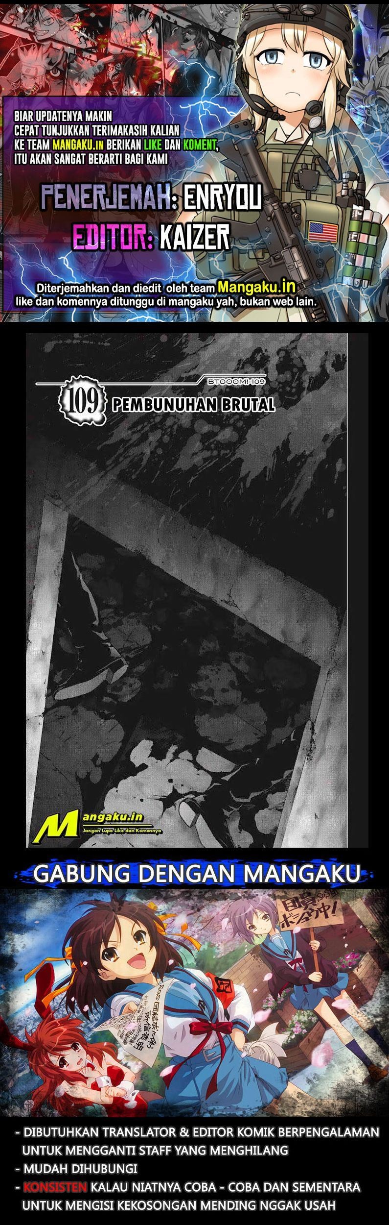 Komik Btooom! Chapter 109.1 gambar 1