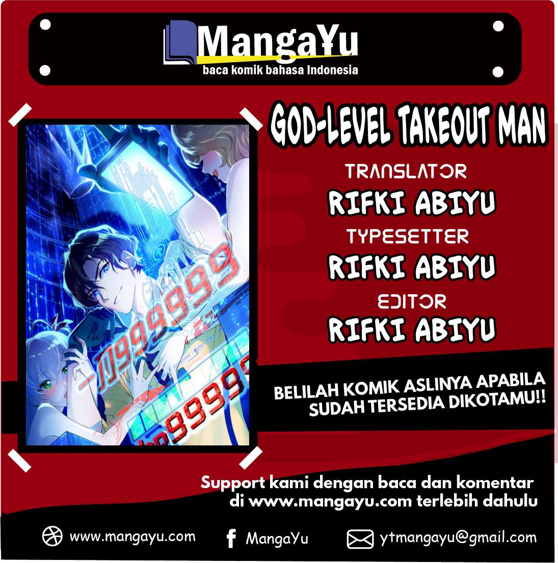 Komik Courier Level God Chapter 1 gambar 1