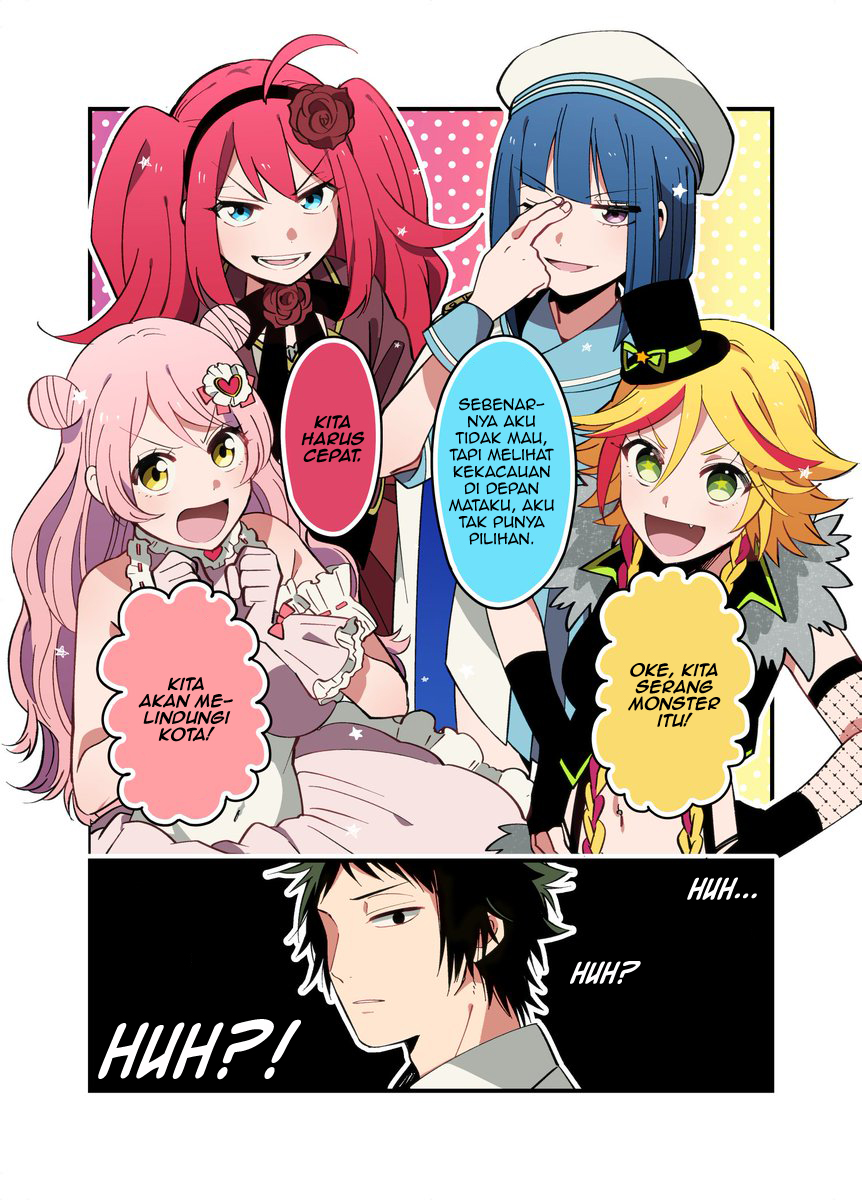 Komik Danshi Koukousei ga Mahou Shoujo ni Naru Hanashi Chapter 24 gambar 1