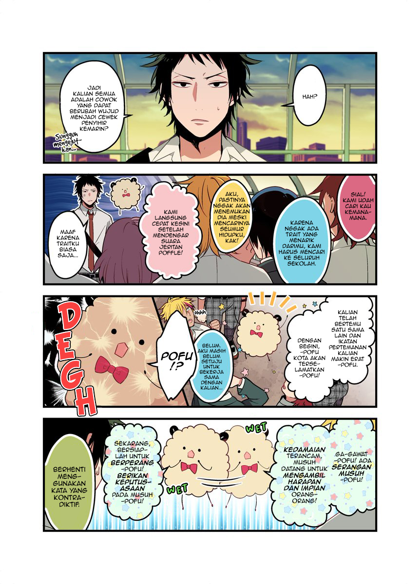 Komik Danshi Koukousei ga Mahou Shoujo ni Naru Hanashi Chapter 22 gambar 1