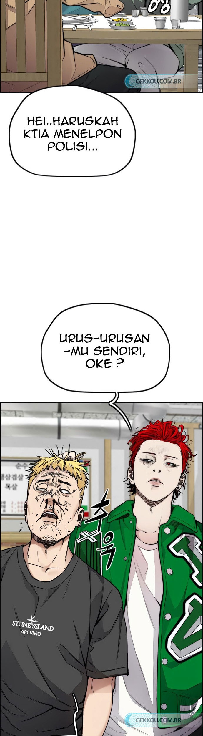 Manhwa Wind Breaker Chapter 415 gambar 2