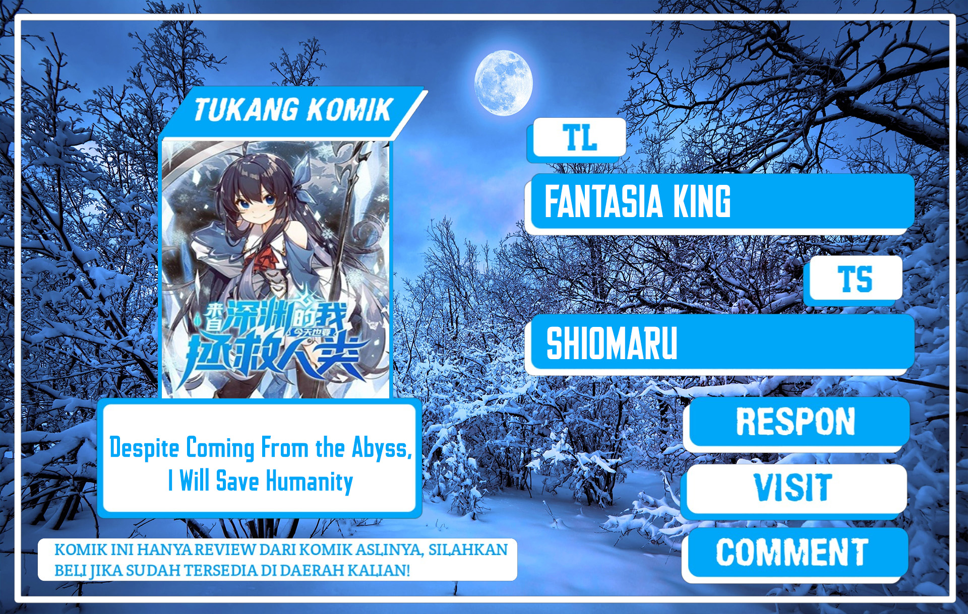 Komik Despite Coming From the Abyss, I Will Save Humanity Chapter 3 gambar 1