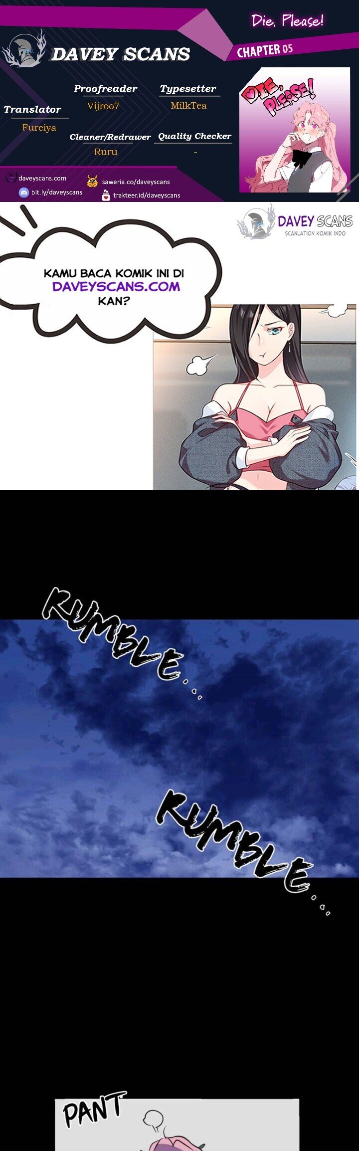 Komik Die, Please! Chapter 5 gambar 1