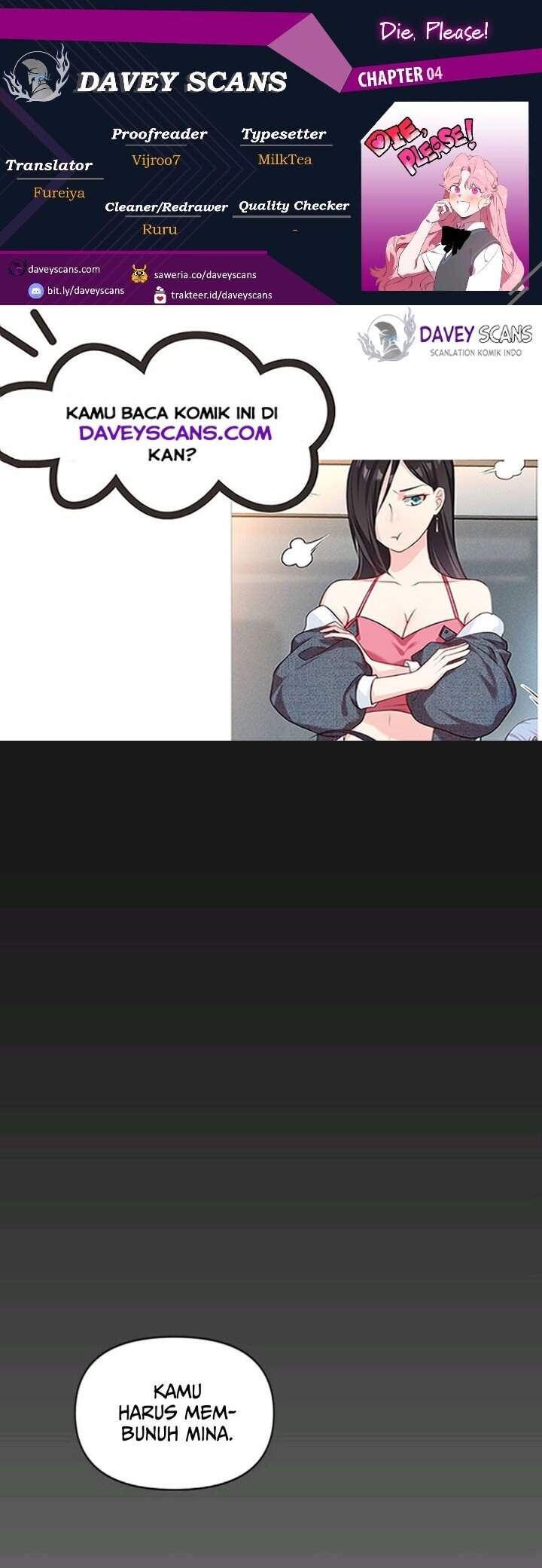 Komik Die, Please! Chapter 4 gambar 1