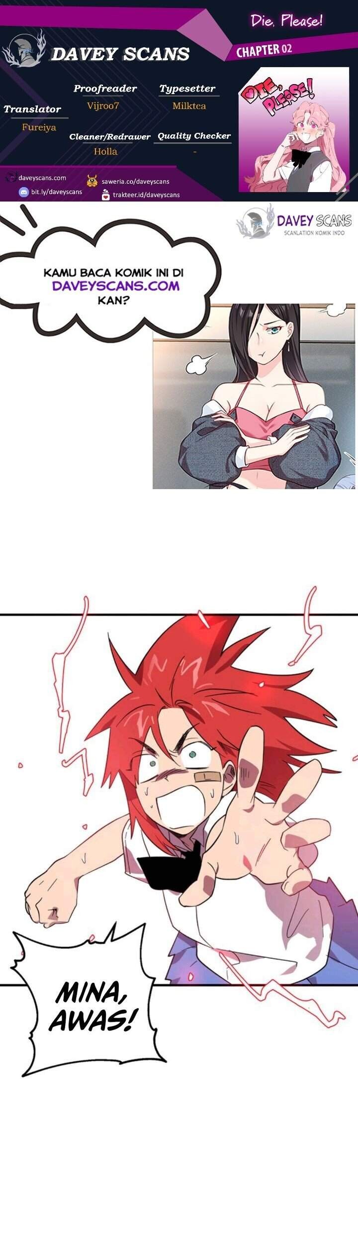 Komik Die, Please! Chapter 2 gambar 1