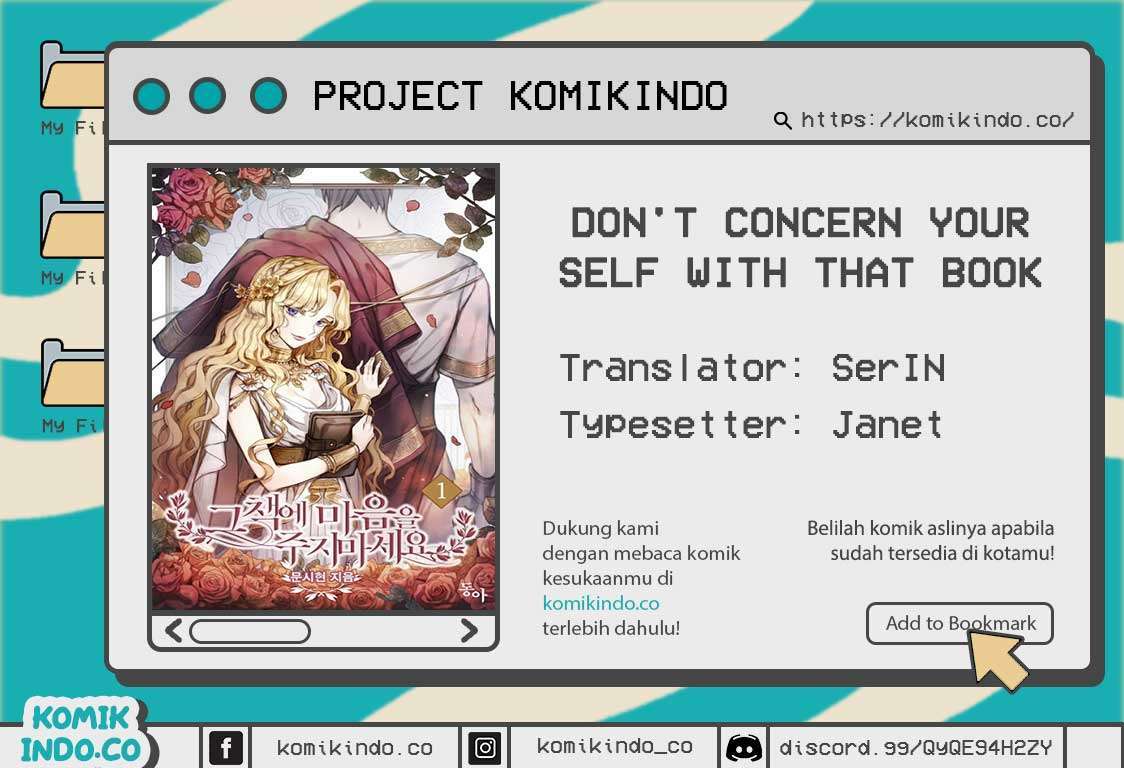Komik Don’t Concern Yourself With That Book Chapter 19 gambar 1