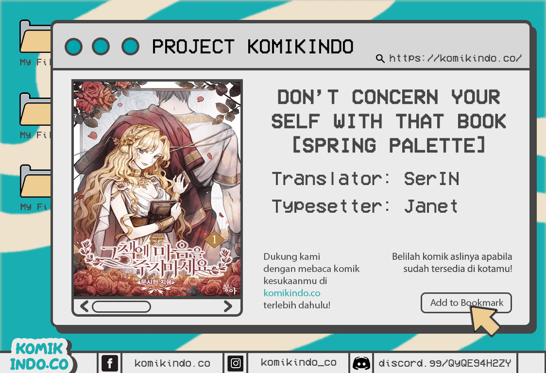 Komik Don’t Concern Yourself With That Book Chapter 10 gambar 1