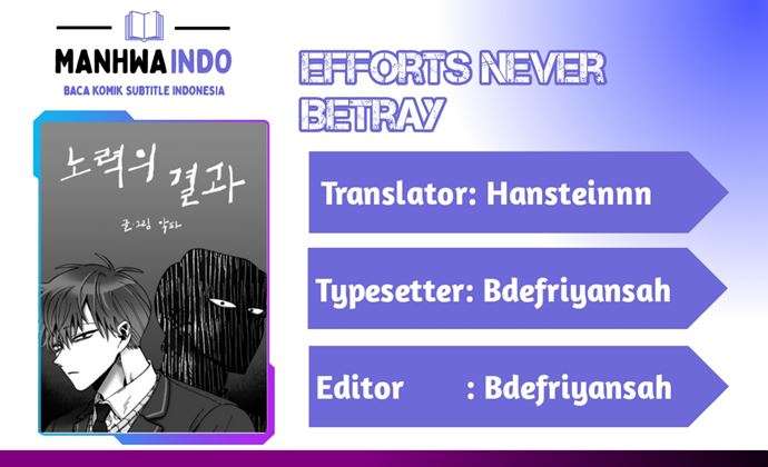 Komik Efforts Never Betray Chapter 21 gambar 1