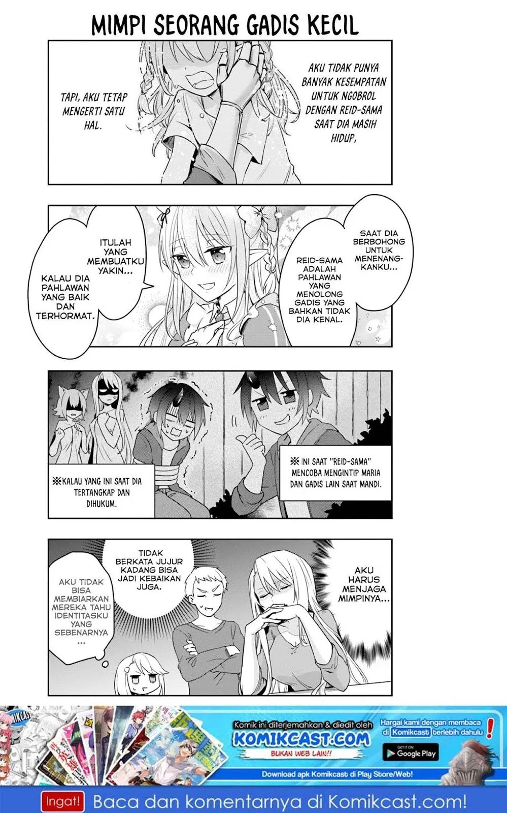 Eiyuu no Musume to Shite Umarekawatta Eiyuu wa Futatabi Eiyuu o Mezasu Chapter 06.2 - Halaman 2