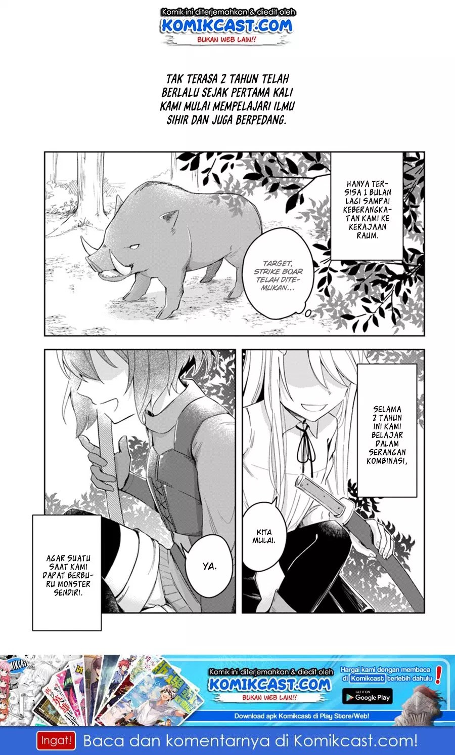 Eiyuu no Musume to Shite Umarekawatta Eiyuu wa Futatabi Eiyuu o Mezasu Chapter 06.1 - Halaman 2