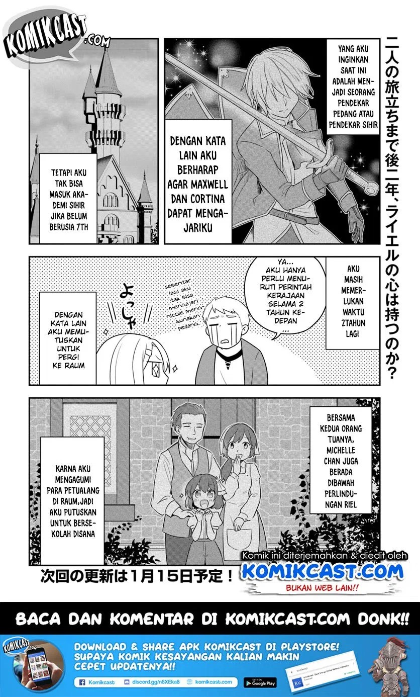 Eiyuu no Musume to Shite Umarekawatta Eiyuu wa Futatabi Eiyuu o Mezasu Chapter 05.1 - Halaman 12