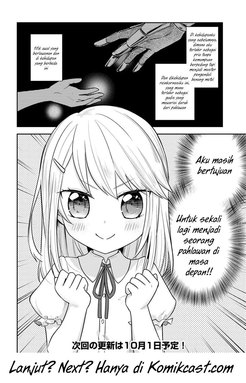 Eiyuu no Musume to Shite Umarekawatta Eiyuu wa Futatabi Eiyuu o Mezasu Chapter 00.1 - Halaman 30