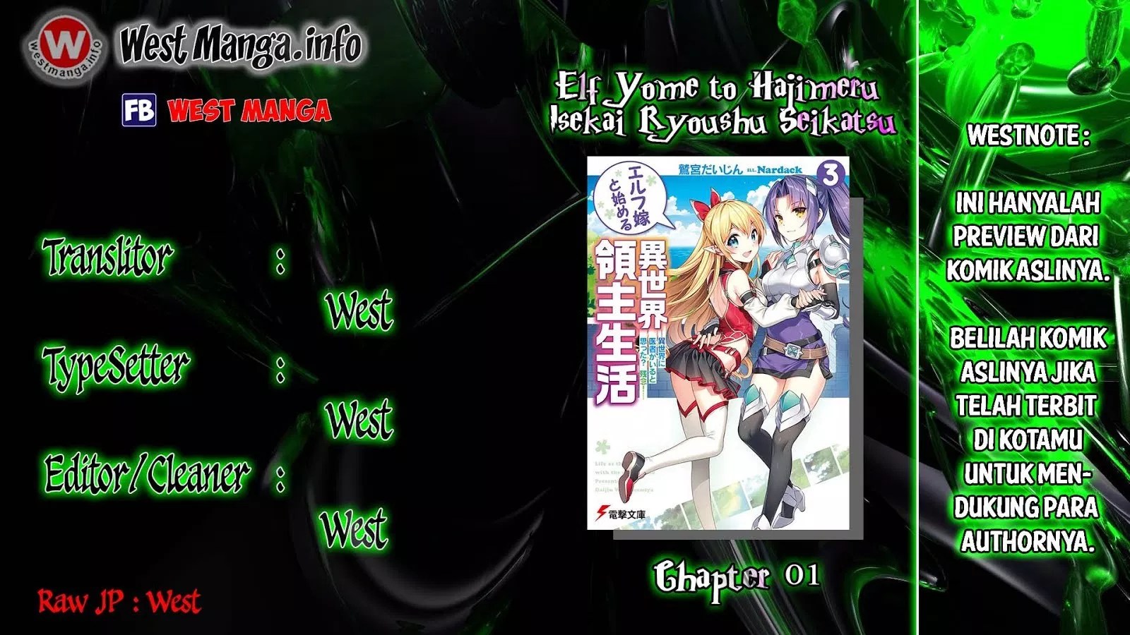Elf Yome to Hajimeru Isekai Ryoushu Seikatsu Chapter 1 - Halaman 3