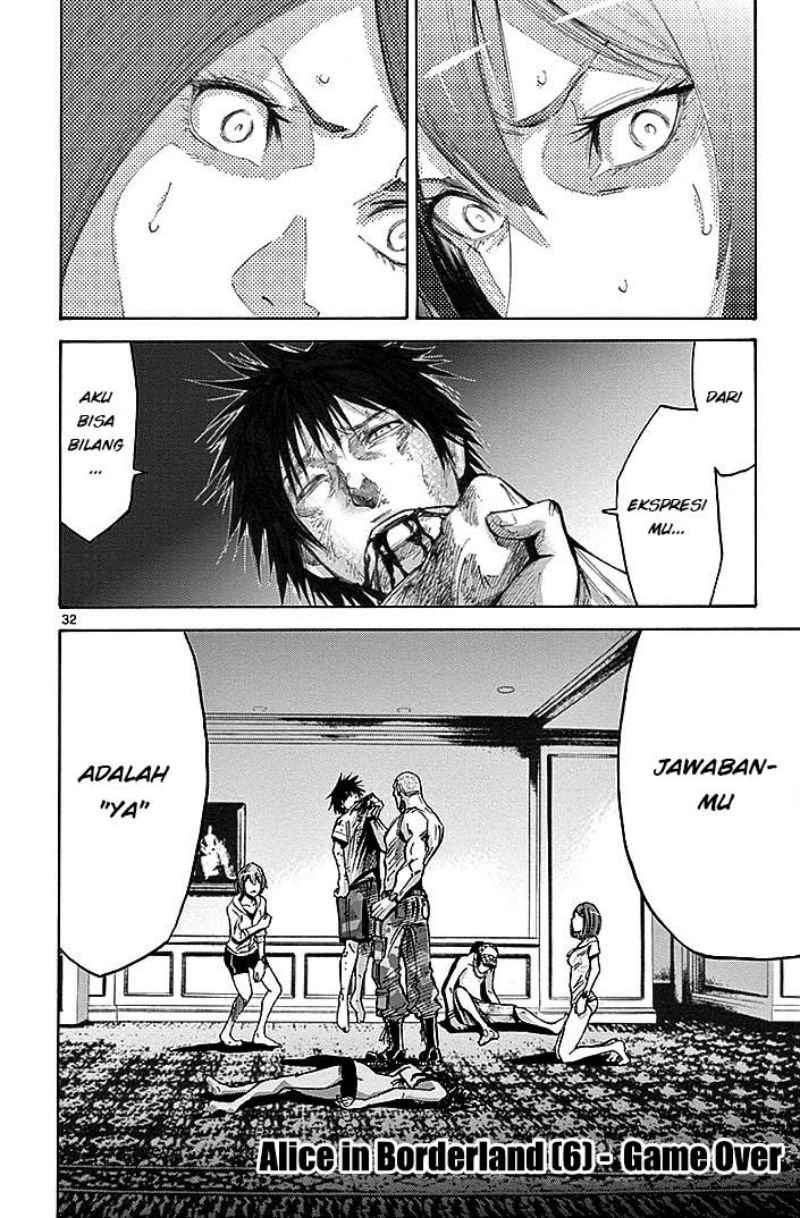 Alice in Borderland Chapter 25 - Halaman 32