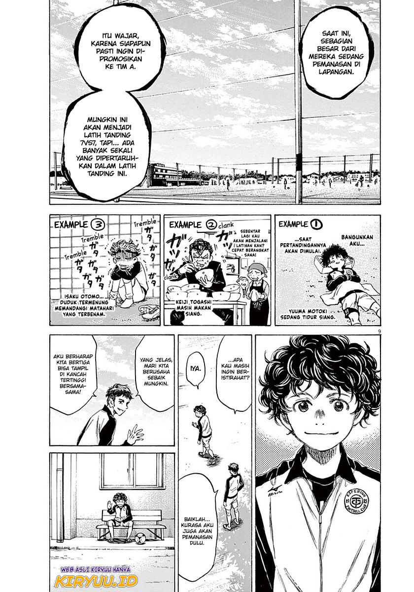 Ao Ashi Chapter 27 - Halaman 10