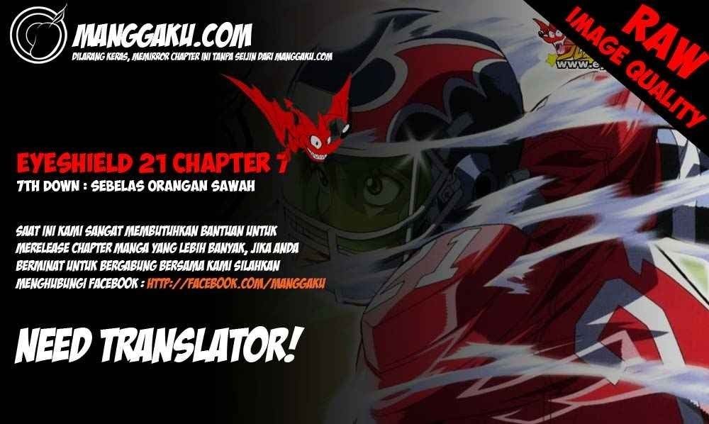 Komik Eyeshield 21 Chapter 7 gambar 1